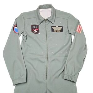 Top Gun Maverick Air Force Flight Jumpsuit Costume Youth 10C Dance Stage
